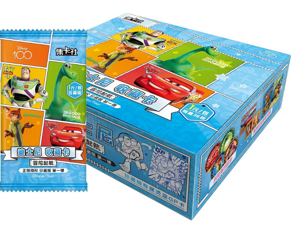 Card Fun Disney 100 Sealed Box 36 Packs - ThreadzRideShop